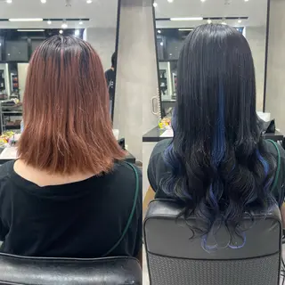 ロング カラー ヘアアレンジ ar+ ❤︎ maiのヘアスタイル