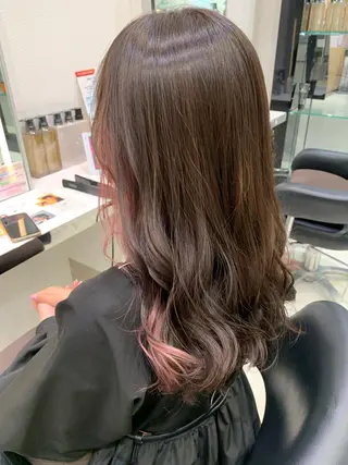 ロング カラー 🦋　大塚 絢　🦋のヘアスタイル