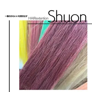 ロング ヘアアレンジ マツエク・マツパ extentionspace Shuon所属・KITTY 立川のマツエク・マツパデザイン