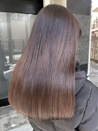 ロング カラー ハイトーン/韓国風/ 艶髪/吉祥寺のヘアスタイル