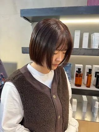 ショート カラー SEAM所属・詩音 ／札幌美容師のヘアスタイル