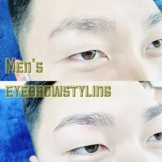 メンズ マツエク・マツパ Belinda 岡村のマツエク・マツパデザイン