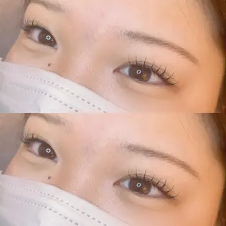 ロング カラー パーマ ヘアアレンジ メンズ キッズ ネイル マツエク・マツパ アイブロウ Cupidトップ アイリスト石川のマツエク・マツパデザイン