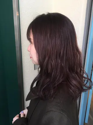 ミディアム カラー 💘透明感カラー💘 沖本 将宏のヘアスタイル