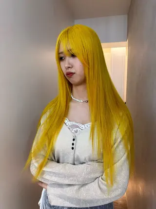 カラー ハイトーン特化 pepe🎀のヘアスタイル