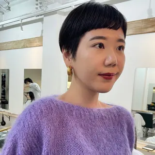 ショート 野村矩樂/パーマ /縮毛矯正のヘアスタイル