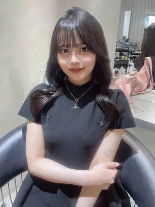 ロング 韓国ヘア×艶髪🎀 池袋/Rina🩶のヘアスタイル