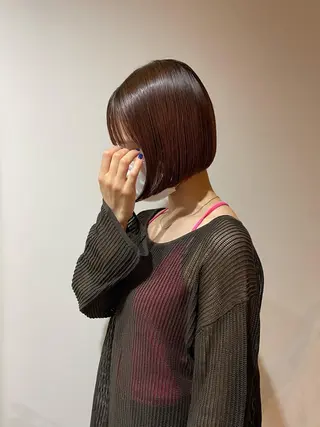 ショート カラー ミズタ マイのヘアスタイル