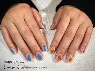 ネイル 廣瀬 真奈美のネイルデザイン