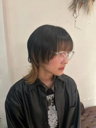 ミディアム Lilly所属・成田 智彩のヘアスタイル