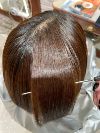 ミディアム cloe中目黒店所属・Cloe中目黒店 さなのヘアスタイル