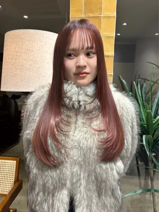 ロング カラー 透明感✨女性特化💙 chihiroのヘアスタイル