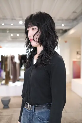 ロング パーマ ANY/ Nanaのヘアスタイル