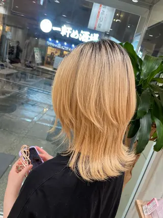 ミディアム ⚜️ウルフカット⚜️ タナミ　ミハルのヘアスタイル