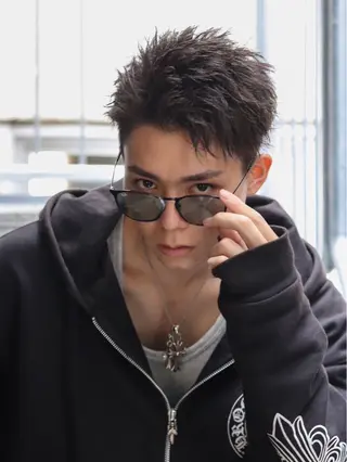 ショート メンズ 韓国ヘア特化🇰🇷 似合わせカットパーマのヘアスタイル