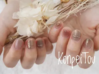 ネイル おうちのネイルサロン　konpeiTou〜こんぺいとう〜所属・おうちのネイルサロン KonpeiTouのネイルデザイン