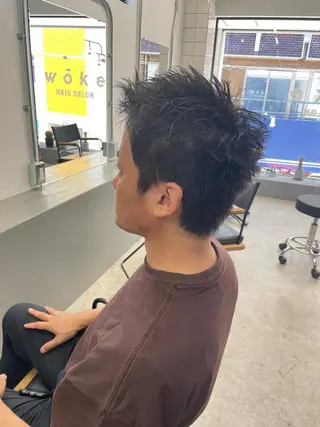 ショート メンズ メンズ専門サロン wokeのヘアスタイル