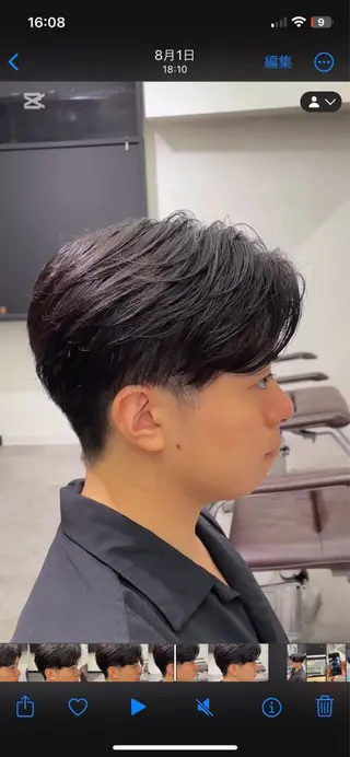 ショート メンズ 天王寺 メンズ専門、北本未来のヘアスタイル