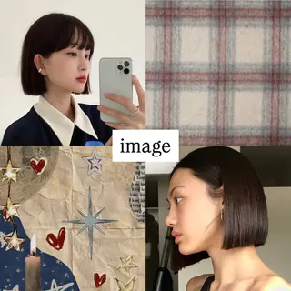 井木 絢香 ✂️ ミディアムカットのヘアスタイル