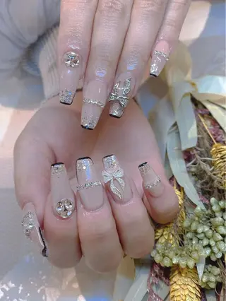 ネイル 長さだし専門店 M2 rikaのネイルデザイン