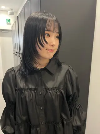 ミディアム GO TODAY SHAiRE SALON 町田店所属・🫧大森 知夏🫧のヘアスタイル