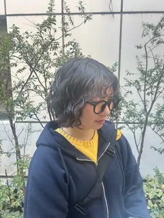 パーマ カットモデル募集中/ 原宿/MOENOのヘアスタイル