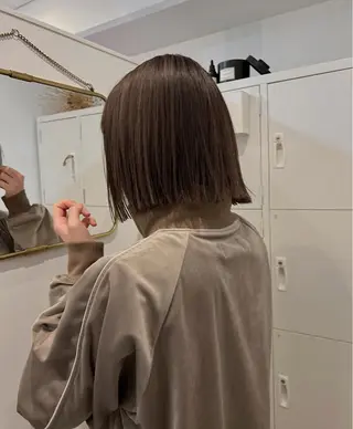 ミディアム カラー kakeru/ボブ パーマ/レイヤーのヘアスタイル