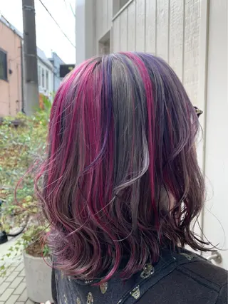 ミディアム カラー 🫟Blanco🫟 Color&Careのヘアスタイル