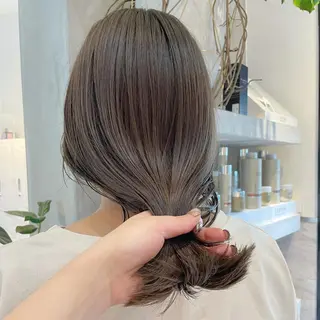 ミディアム カラー 🫧透明感ヘア🫧 🧸竹花　彩希🧸のヘアスタイル
