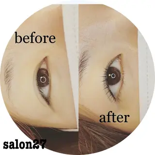 マツエク・マツパ Salon 27のマツエク・マツパデザイン