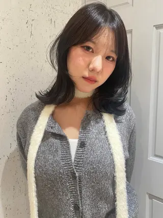 ミディアム カラー mai / linoah˚✧のヘアスタイル
