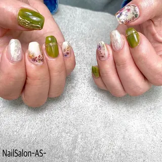 ネイル Nail Salon as-アス-のネイルデザイン