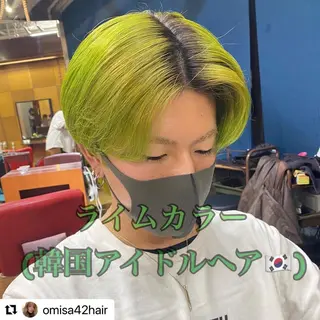 ミディアム カラー メンズ 🩷Eny terrace🩷のヘアスタイル