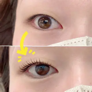 マツエク・マツパ rich to 井上　千鶴のマツエク・マツパデザイン