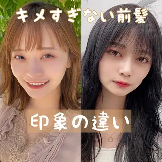 ロング カラー 新宿/韓国風レイヤー 髪質改善/渋谷直樹のヘアスタイル