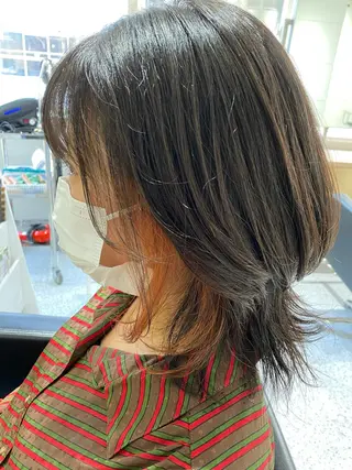 ミディアム ✨透明感カラー ✨カイトのヘアスタイル