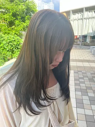 ロング カラー ☆Lolonois 森ノ宮《KOKU》☆のヘアスタイル