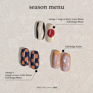 ネイル TONE所属・TONE the nailのネイルデザイン