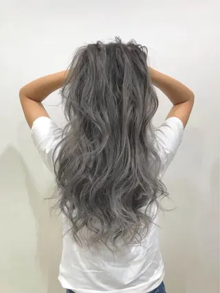 ロング カラー エクステ×ハイトーン 🌈KEISUKEのヘアスタイル