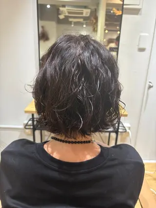 ショート パーマ まつい みるのヘアスタイル