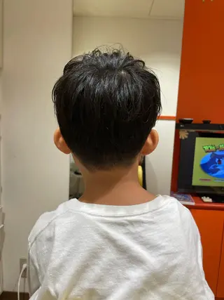 メンズ キッズ 本多 美羽のヘアスタイル