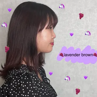 カラー オプスヘアーフェリース所属・土井遥風/福岡天神/ 縮毛矯正モデル募集中のヘアスタイル