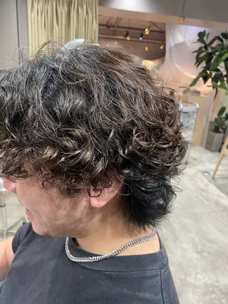 パーマ メンズ es Hair Make Space所属・KAREN／ 武蔵小山/自由が丘のヘアスタイル