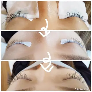 マツエク・マツパ 💡次世代LED -TIARA💡のマツエク・マツパデザイン