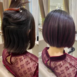 ショート カラー パーマ ヘアアレンジ メンズ キッズ ネイル マツエク・マツパ アイブロウ 【乾かすだけの感動】 松田創太のヘアスタイル
