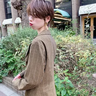 ショート calna by  elmo所属・ショート特化美容師 大阪京橋　大本　渉のヘアスタイル