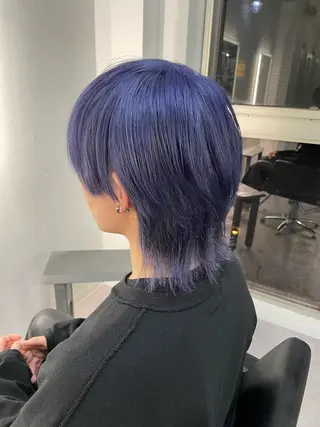 カラー メンズ Cielro【 シェイロ 】所属・Cielro/ダブル カラー/西田咲希のヘアスタイル