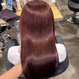 セミロング カラー IS所属・横浜美容室/透明感 カラー/レイヤーのヘアスタイル