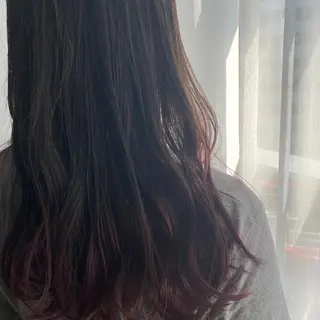 ミディアム カラー 当日予約大歓迎💗 依田瑞希のヘアスタイル