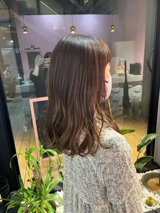 カラー 艶感透明感カラー🤍 hinaのヘアスタイル